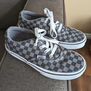 Kids Youth size 3 Doheny Checkerboard Vans NEW
